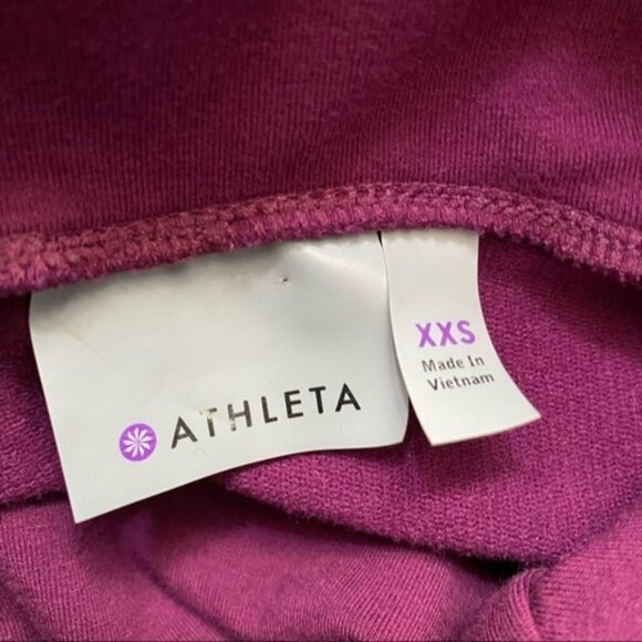 Athleta Sentry Drawstring Hoodie in Maroon Women Size XXS - Picture 9 of 11
